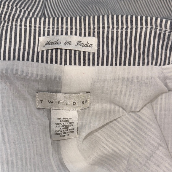 Tweeds Black and White Striped Blazer - Picture 4 of 4